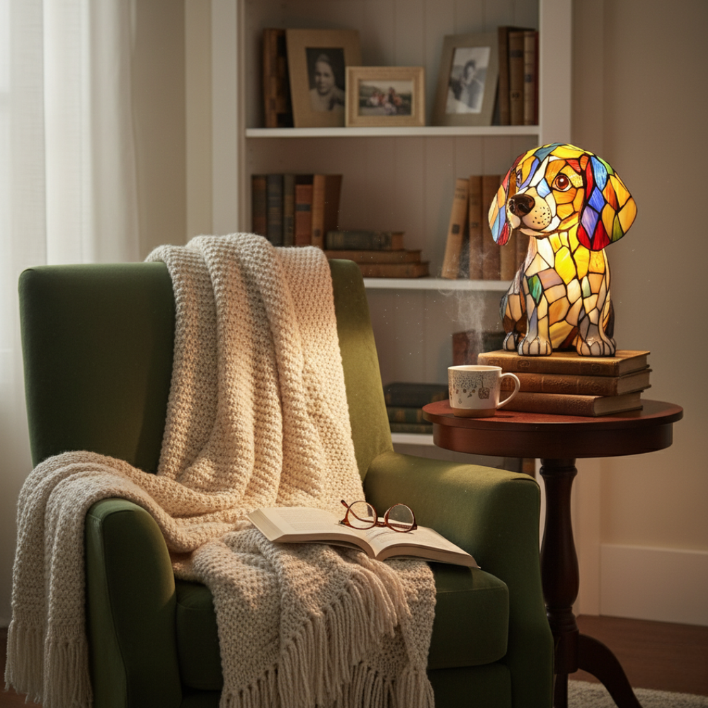 Minoes – Zaczarowana lampa pies