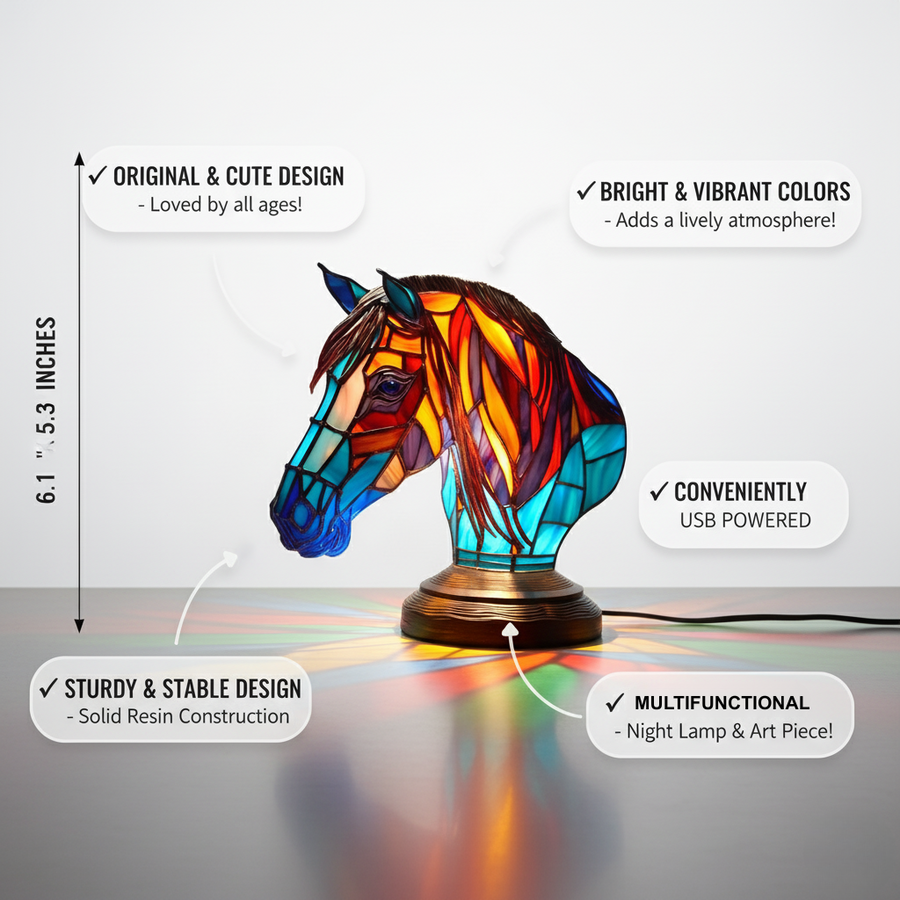 Spirit – Czarująca lampa koń