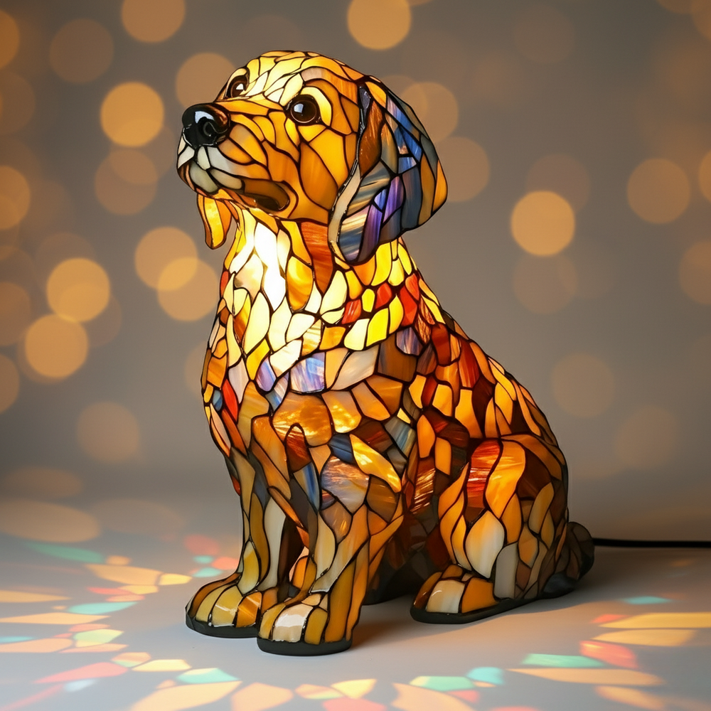 Lily – Uduchowiona figurka Golden Retriever