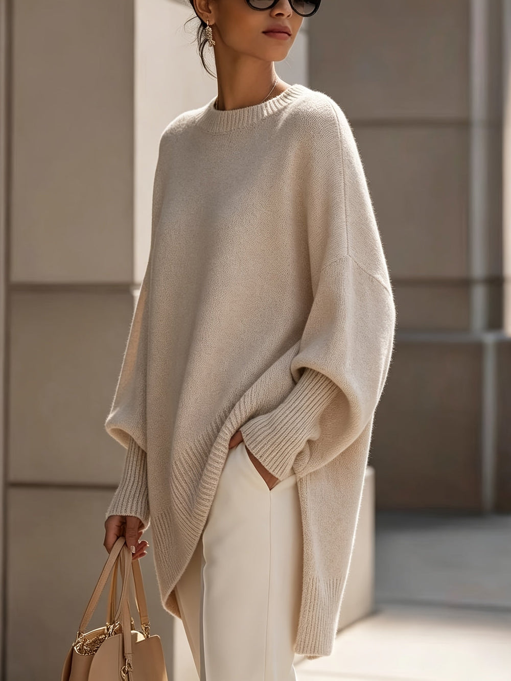 Maris – Sweter o swobodnym kroju
