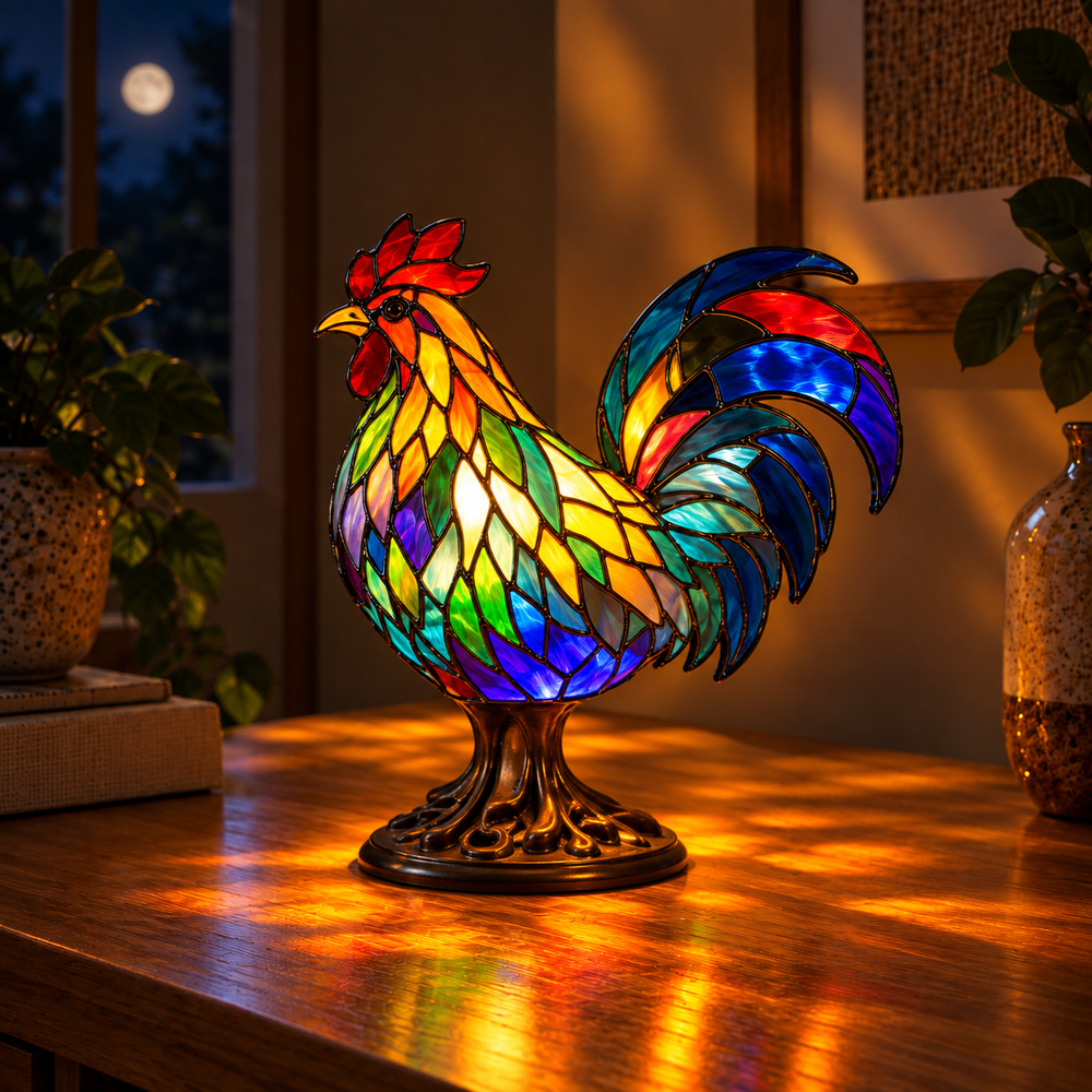 Ollie – Kolorowa lampa kogut
