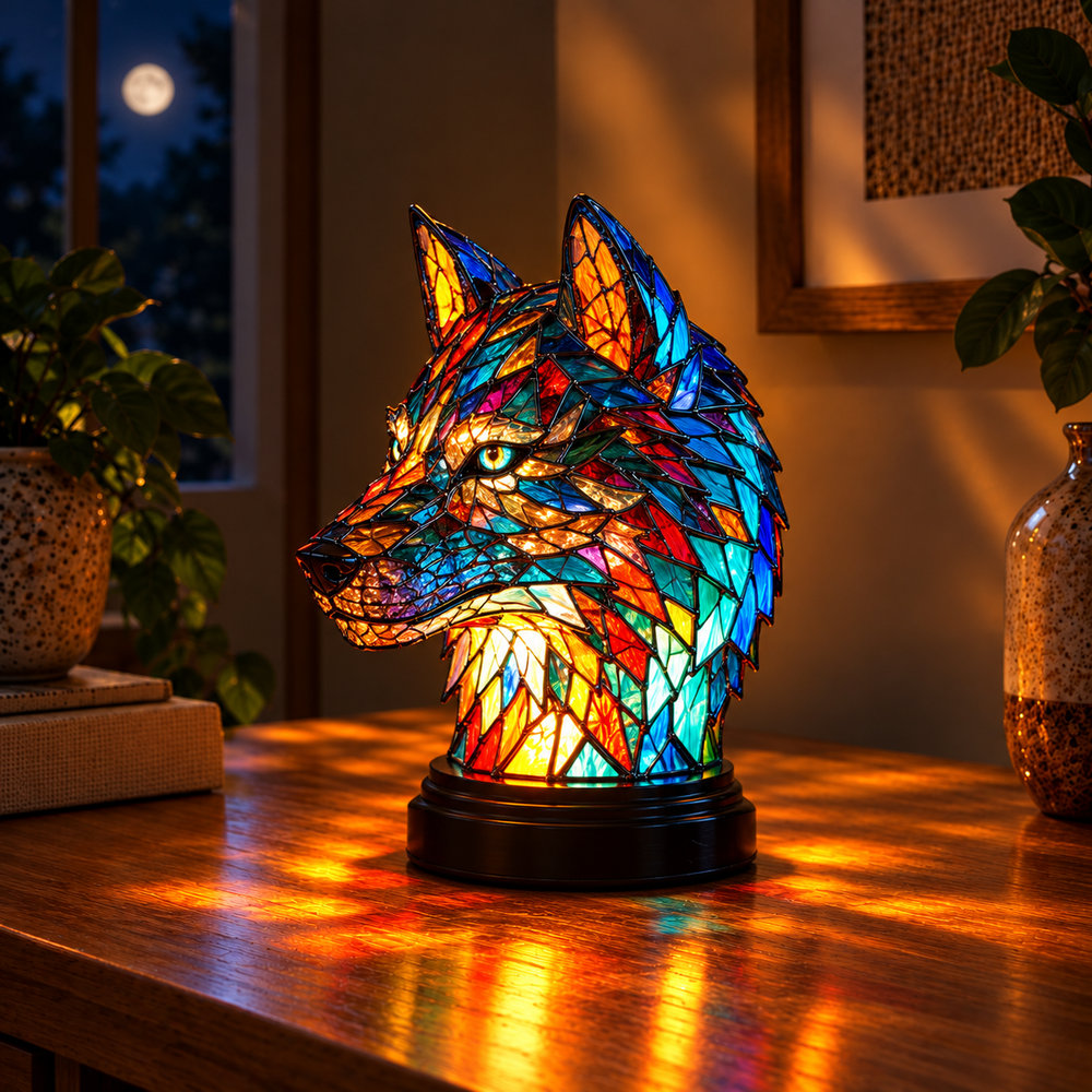 Bo – Magiczna lampa w kształcie wilka