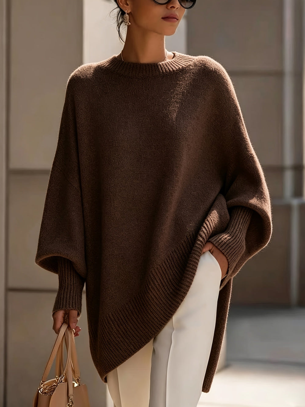 Maris – Sweter o swobodnym kroju