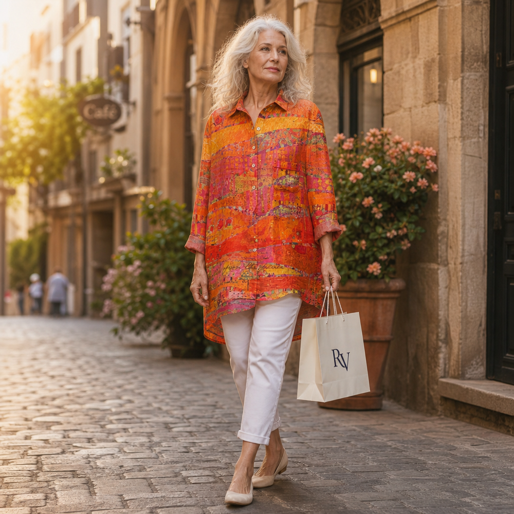 Catherine | Elegancka letnia bluzka