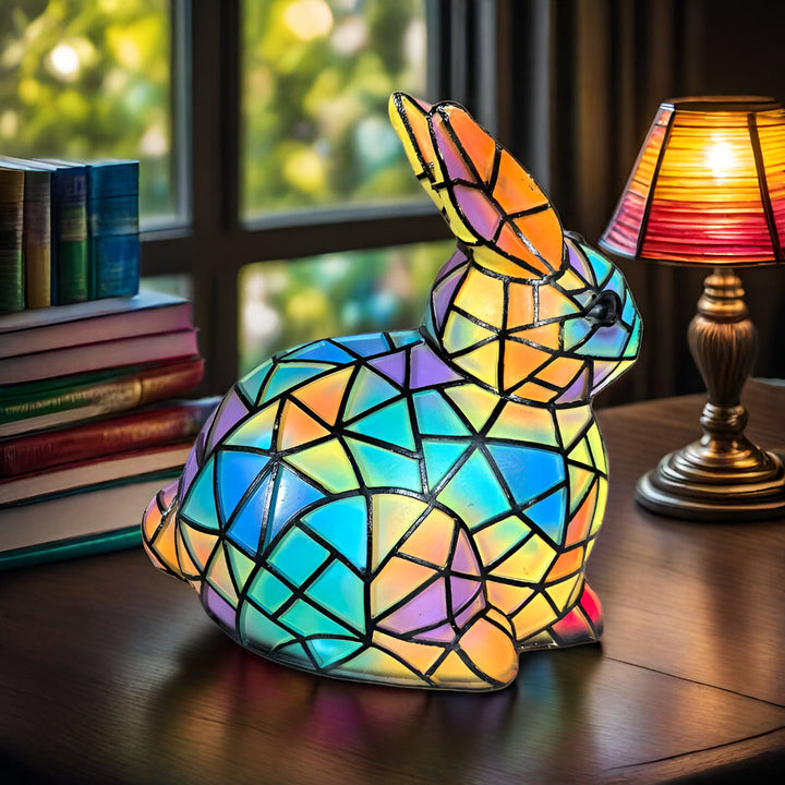 Tibbe – Kolorowa lampa królik