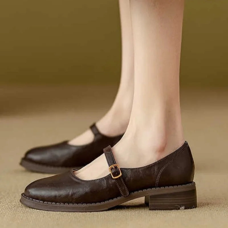 Marlena – Klasyczne buty typu Mary Jane