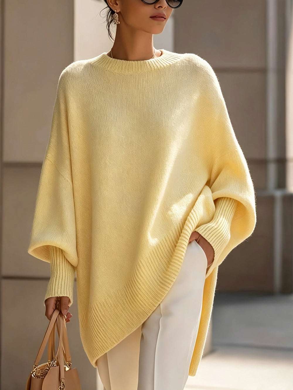 Maris – Sweter o swobodnym kroju
