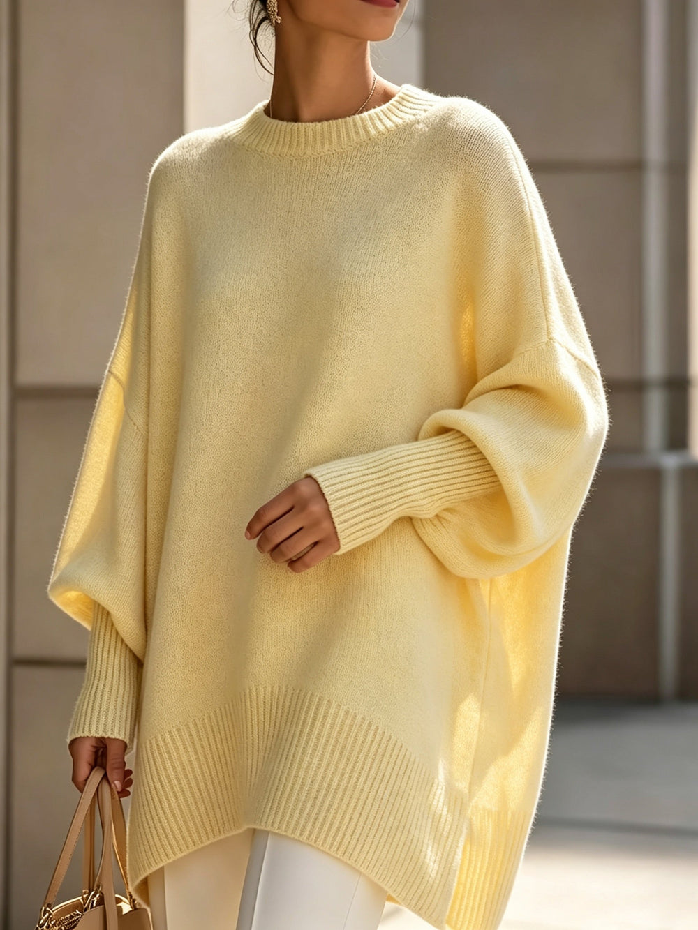 Maris – Sweter o swobodnym kroju