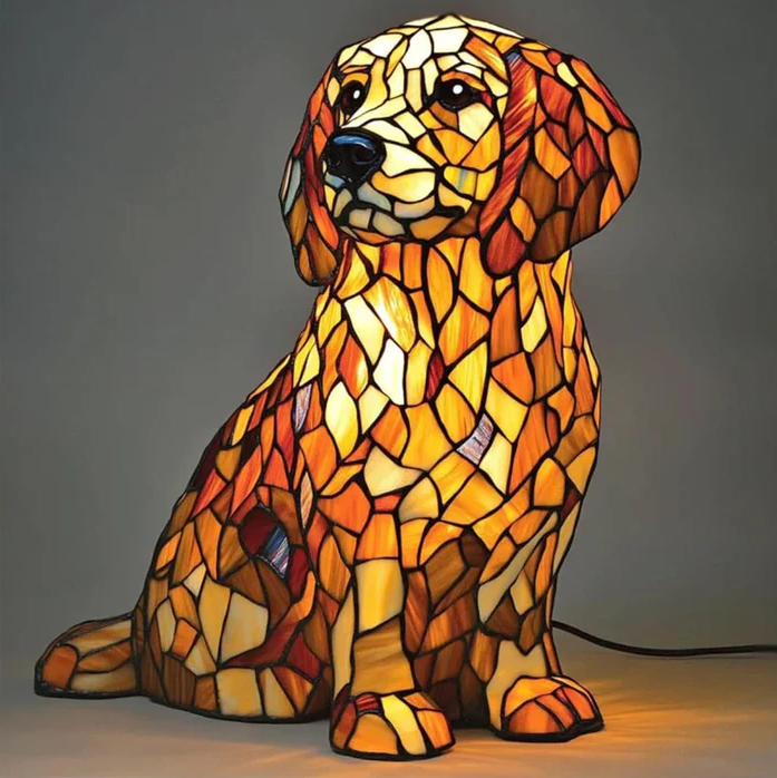 Lily – Uduchowiona figurka Golden Retriever